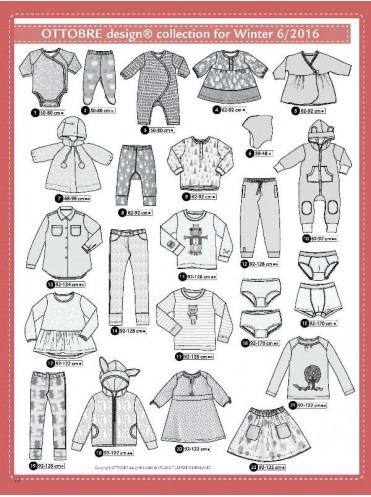 ПРЕДЗАКАЗ - Ottobre Kids 6/2016 РУС. -Отправка после 20-25 мая  